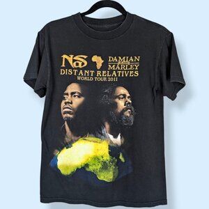 Nas & Damian Marley World Tour 2011 Tee